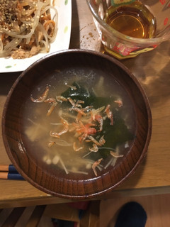 桜えびが香る!簡単中華スープ-レシピのメイン写真