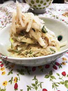 大根と帆立缶の青じそサラダ-レシピのメイン写真
