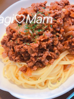 子供も大好き!簡単ミートスパゲティ-レシピのメイン写真