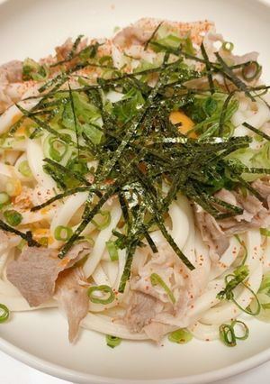 冷やしぶっかけうどん-レシピのメイン写真