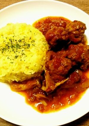 ミートボールのトマト煮-レシピのメイン写真