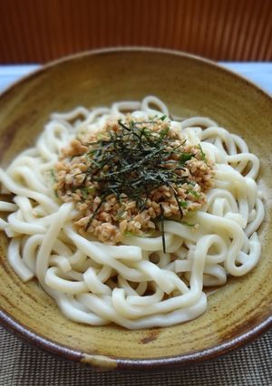さっぱり梅納豆うどん-レシピのメイン写真