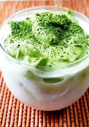 ダルゴナ緑茶-レシピのメイン写真