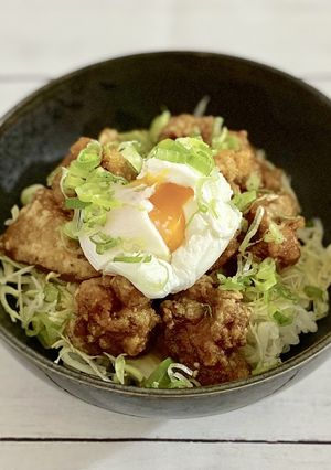 懐かしの唐揚げ丼♪-レシピのメイン写真