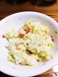 漬物のリメイクポテサラ-レシピのメイン写真