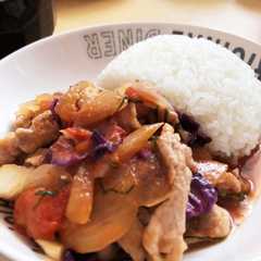 さっぱり！大葉とトマトの豚肉炒め-レシピのメイン写真
