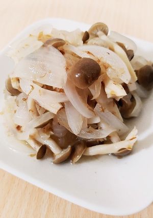 しめじと玉ねぎのさっぱり和え-レシピのメイン写真