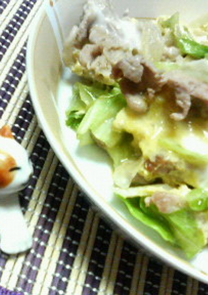 早旨っ☀✿豚肉とキャベツ炒めの❀卵とじ✿-レシピのメイン写真