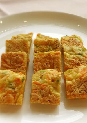離乳食9か月~お好み焼き(卵なし)-レシピのメイン写真