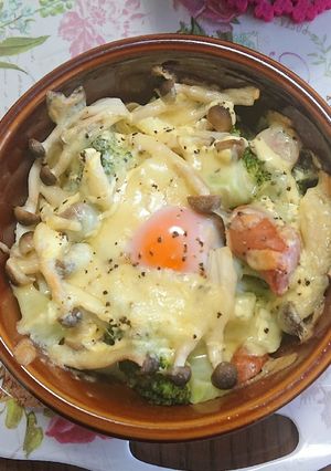 ブロッコリーのチーズ焼きビスマルク風-レシピのメイン写真