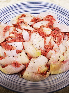 ♪新玉ねぎとコンビーフのレンチン♪-レシピのメイン写真