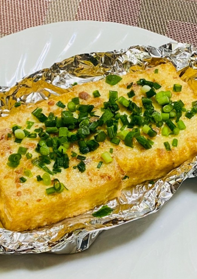 厚揚げの梅マヨネーズ焼き-レシピのメイン写真