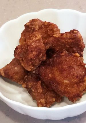 美味すぎ！豚肩肉の唐揚げ-レシピのメイン写真