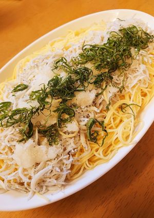 簡単！サラスパで☆おろししらすスパ☆-レシピのメイン写真