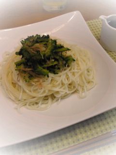 夏だ!ゴーヤのぶっかけそうめん-レシピのメイン写真