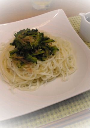 夏だ！ゴーヤのぶっかけそうめん-レシピのメイン写真