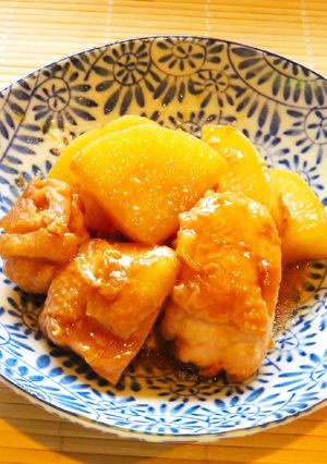 ☺子供も喜ぶご飯のおかず♡簡単♪鶏大根☺-レシピのメイン写真