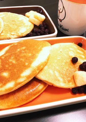プロテイン米粉パンケーキ-レシピのメイン写真