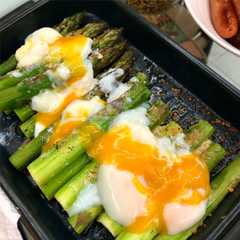 รูปของ アスパラのオーブン焼き