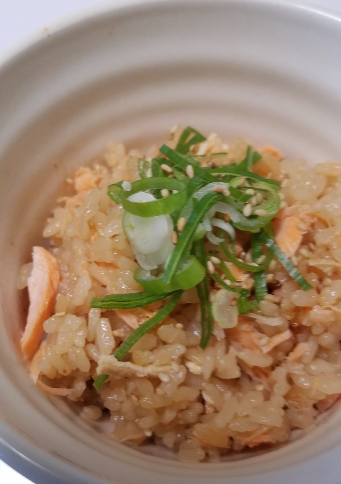 甘鮭の炊き込みご飯！-レシピのメイン写真