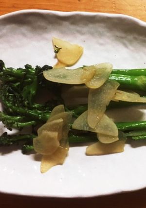 スティックセニョールの中華炒め-レシピのメイン写真