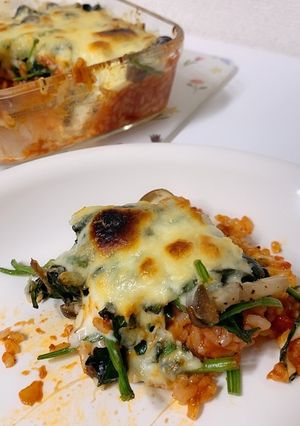ミートボールライス、チーズ焼き-レシピのメイン写真