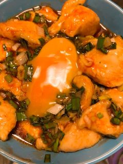 鶏むねユッケ-レシピのメイン写真