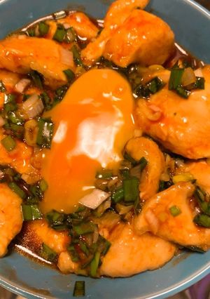 鶏むねユッケ-レシピのメイン写真