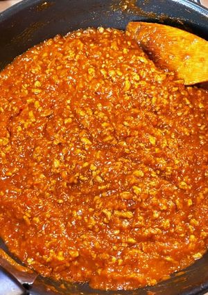 セミドライカレー（無水調理に近いカレー）-レシピのメイン写真