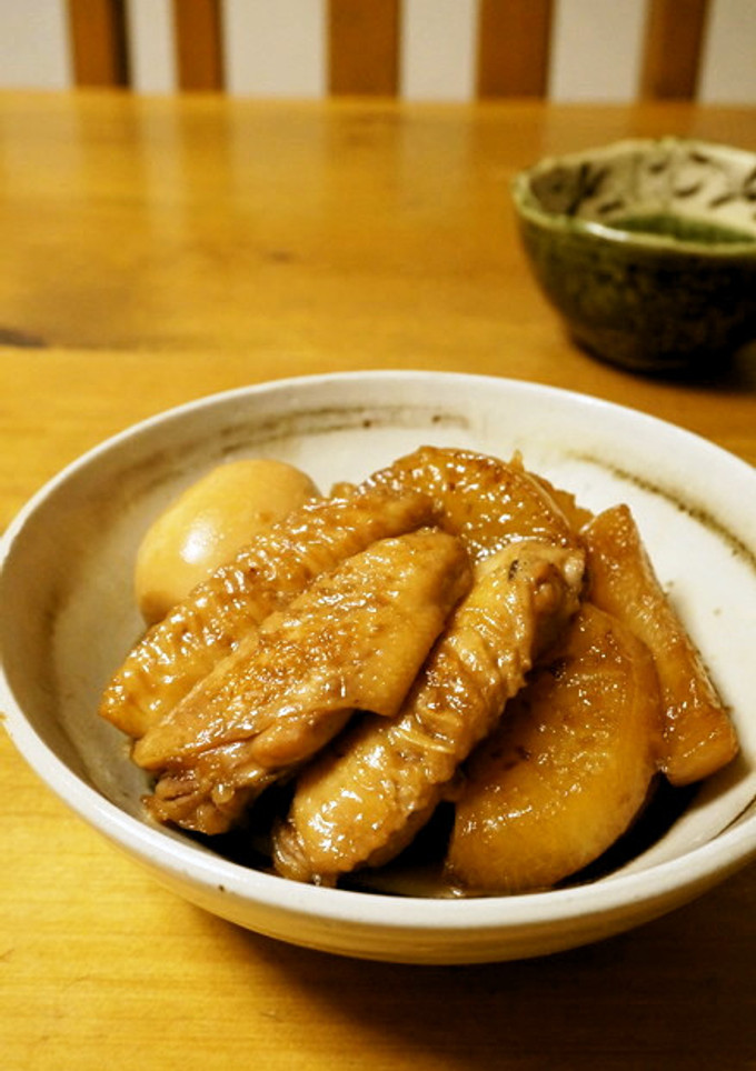 おふくろの味☆手羽先と大根の煮物-レシピのメイン写真