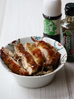 大葉ドレで鶏の照り焼き丼-レシピのメイン写真