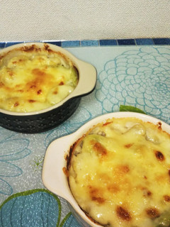 旬をたっぷり!簡単そら豆グラタン-レシピのメイン写真