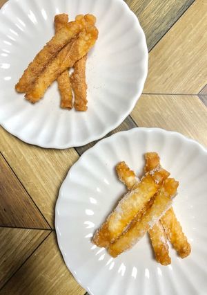 餃子の皮deスティックパイ♪-レシピのメイン写真