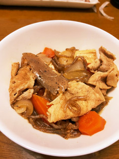 肉と野菜とこんにゃくのすき煮-レシピのメイン写真