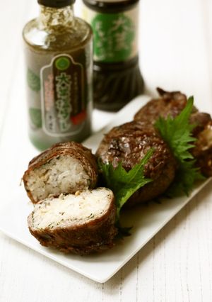 大葉肉巻きおにぎり-レシピのメイン写真