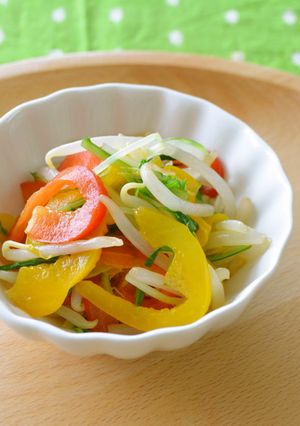 もやしと水菜のナムル-レシピのメイン写真