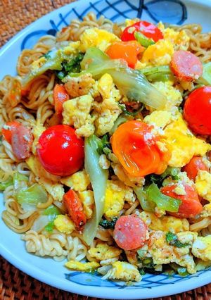 ペヤングソース焼きそばアレンジ✿マヨ炒め-レシピのメイン写真