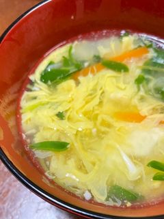 ちょっとしたひと手間でふわふわ卵スープ-レシピのメイン写真