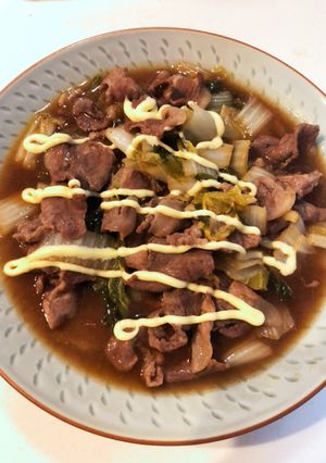 白菜と豚コマのオイスター煮-レシピのメイン写真
