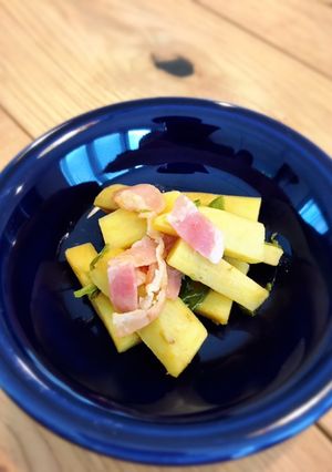 さつまいもとピーマンの中華風炒め-レシピのメイン写真