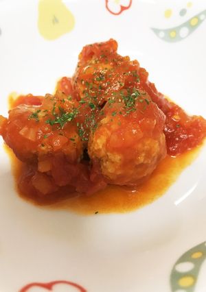 2度美味しいトマトソースミートボール☆-レシピのメイン写真
