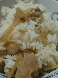 ホンビノス貝の炊き込みごはんまぜご飯-レシピのメイン写真