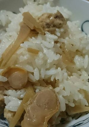ホンビノス貝の炊き込みごはんまぜご飯-レシピのメイン写真
