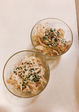 新玉ねぎ＆ごぼうのサラダ-レシピのメイン写真
