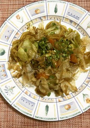 焼きカレーうどん-レシピのメイン写真