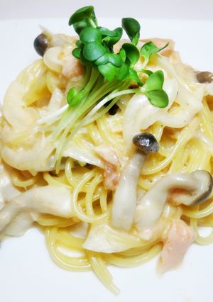 シェフのレシピ★サーモンクリームパスタ-レシピのメイン写真
