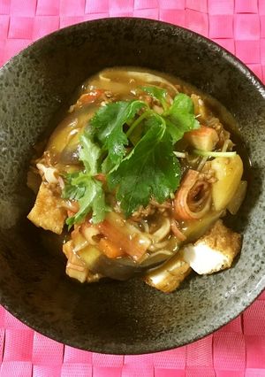 厚揚げコロコロカレーあん-レシピのメイン写真