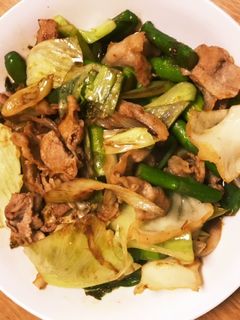 アスパラ入り回鍋肉-レシピのメイン写真