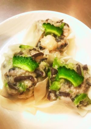 ゴーヤ焼売-レシピのメイン写真