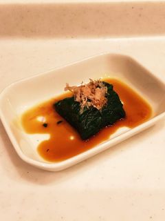超簡単 ほうれん草のおひたし-レシピのメイン写真